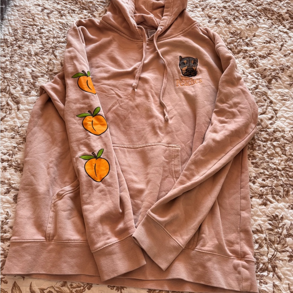 Ms Peaches Embroidered Hoodie